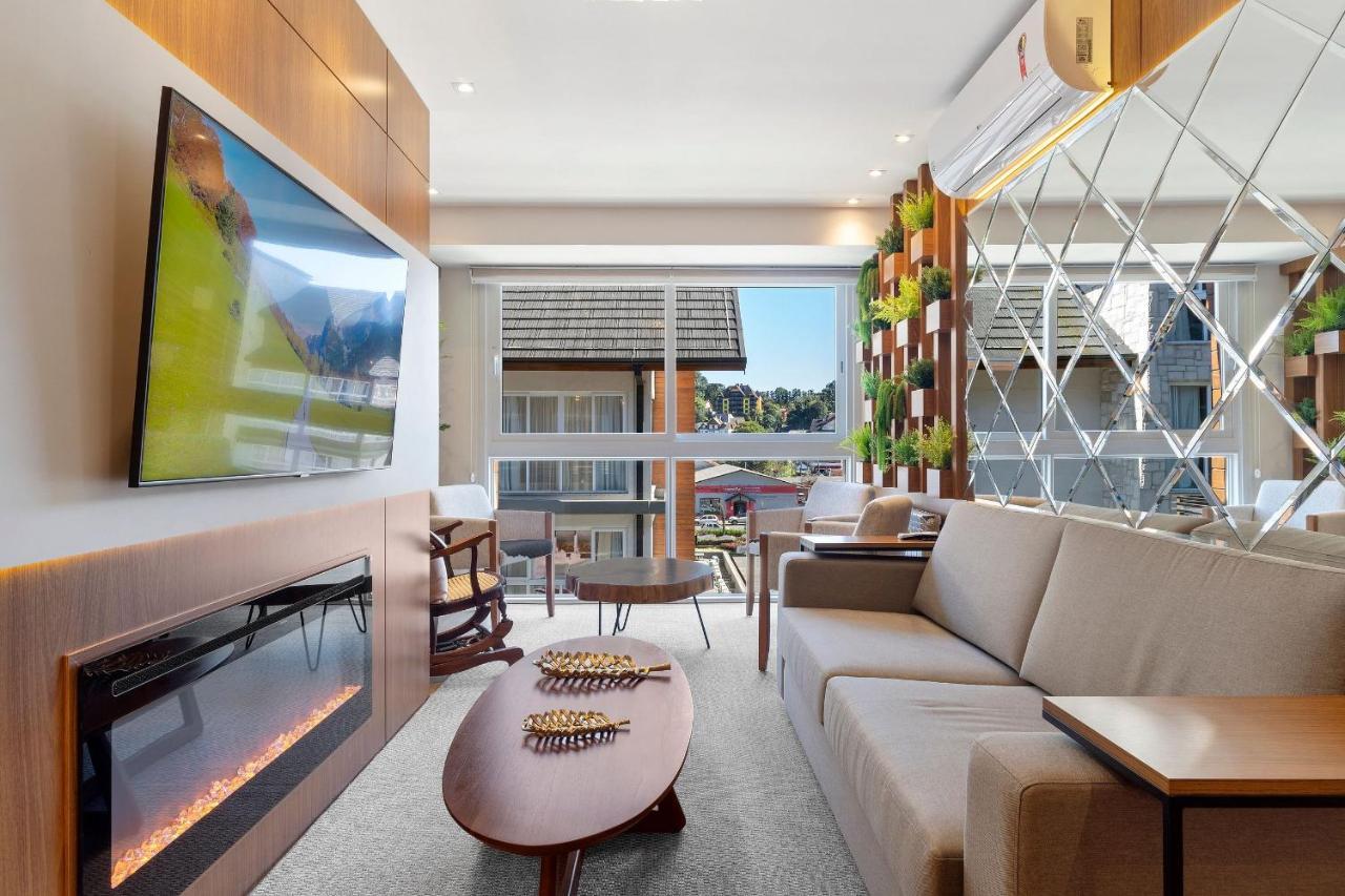 Vita Boulevard Luxo 2 Suites By Achei Gramado Buitenkant foto